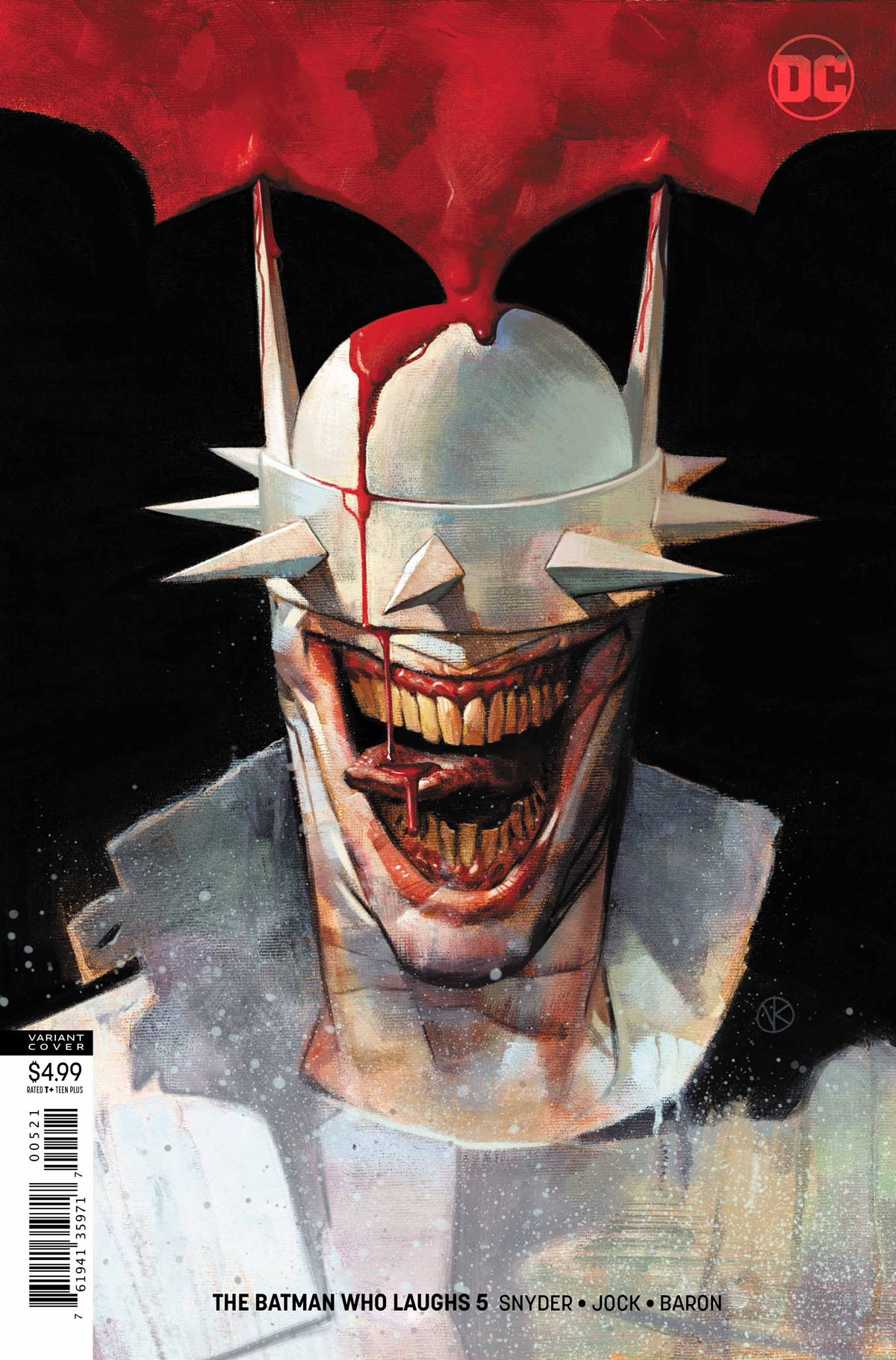 The Batman Who Laughs # 5 variant cover