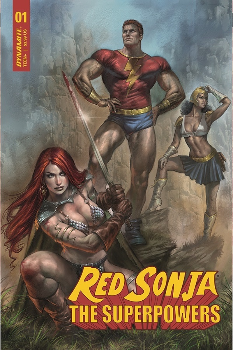 Red Sonja: The Superpowers #1 Cover by Lucio Parrillo