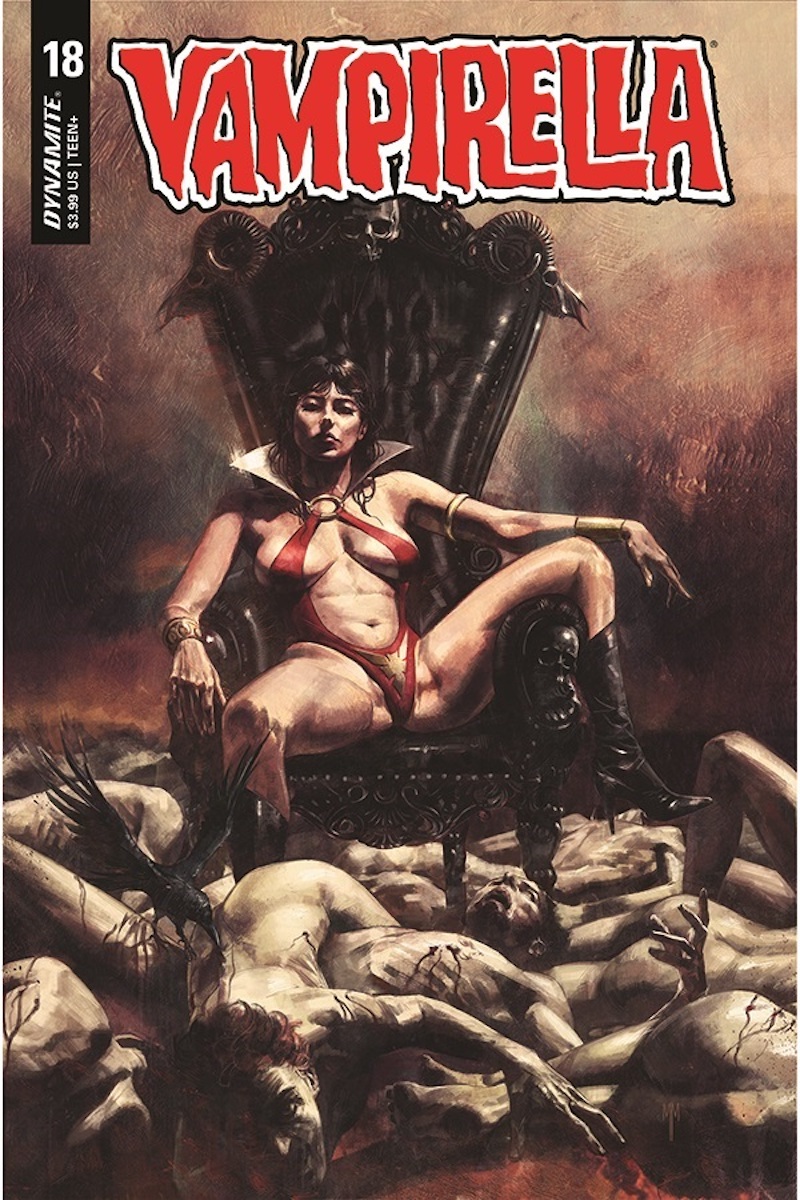 Vampirella #18 Cover by Marco Mastrazzo