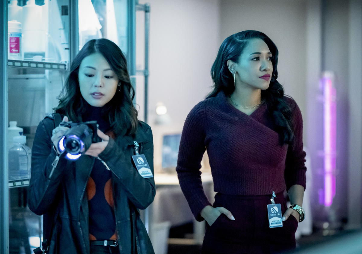 Victoria Park as Kamilla and Candice Patton as Iris West