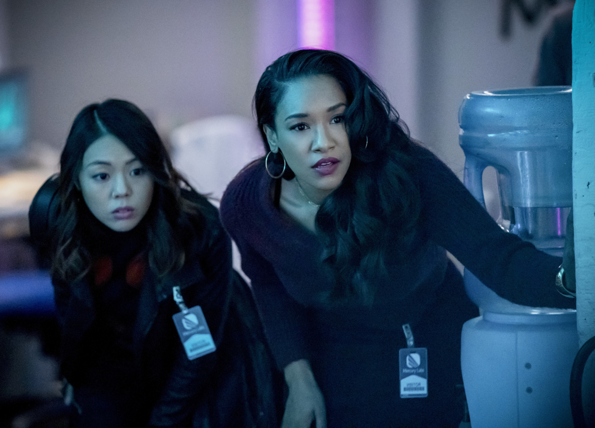 Victoria Park as Kamilla and Candice Patton as Iris West