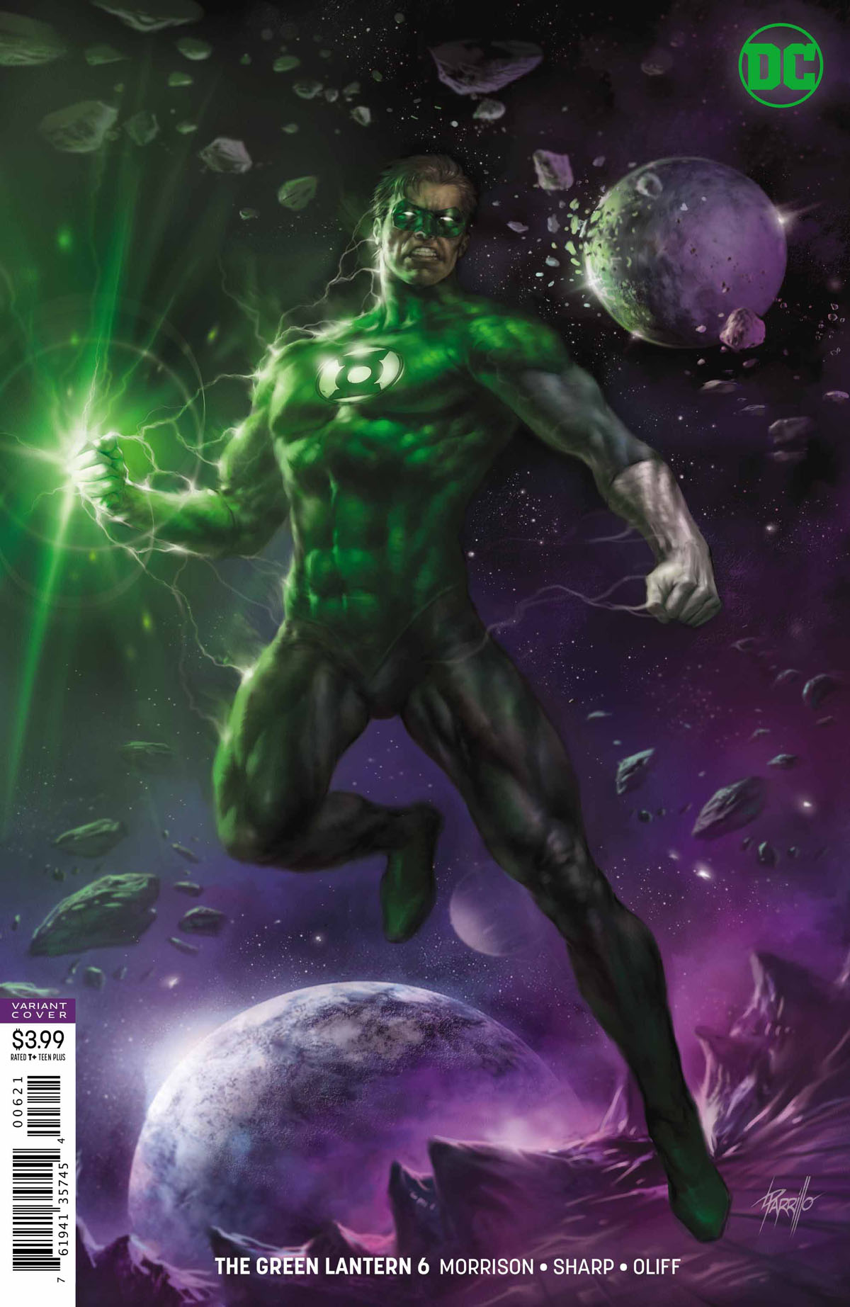 The Green Lantern #6 variant cover