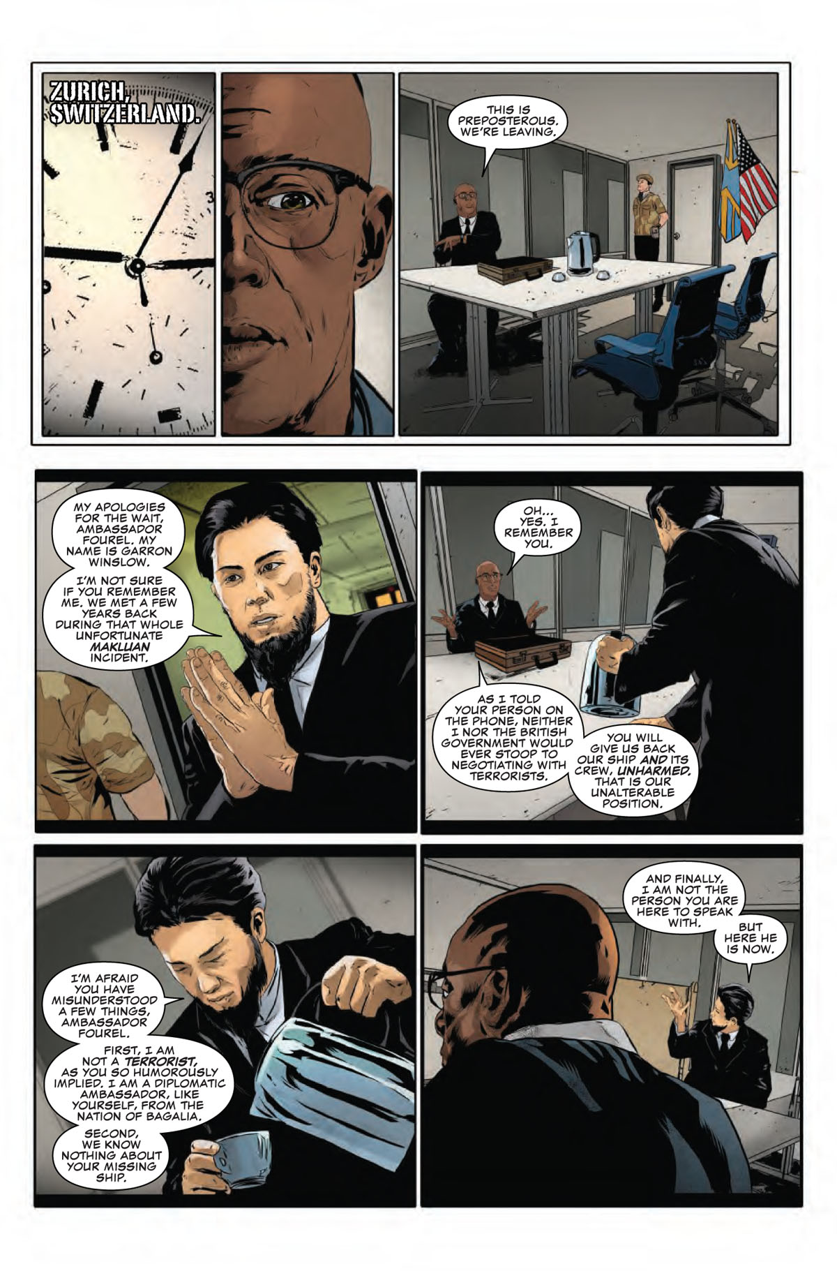 The Punisher #1 page 1