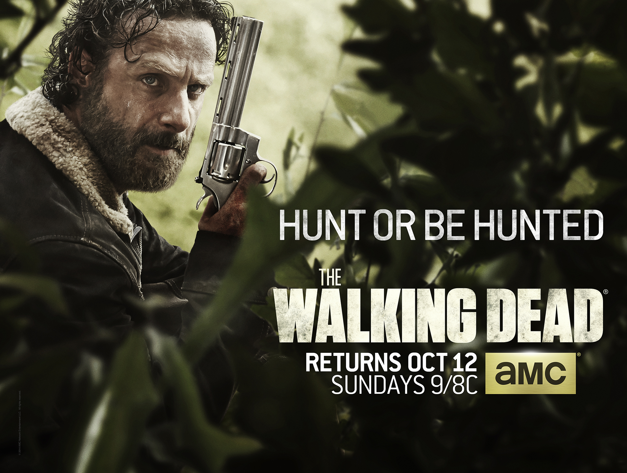 Andrew Lincoln as Rick Grimes - The Walking Dead _ Season 5, Key Art - Photo Credit: Courtesy of AMC