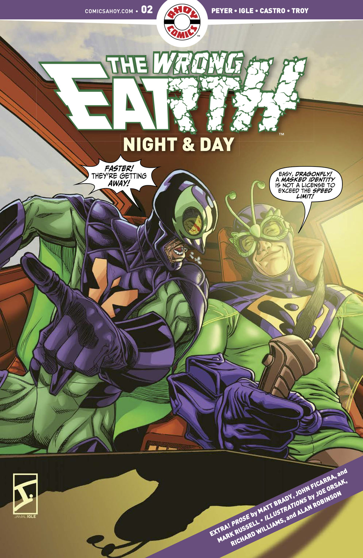The Wrong Earth: Night & Day #2 cover