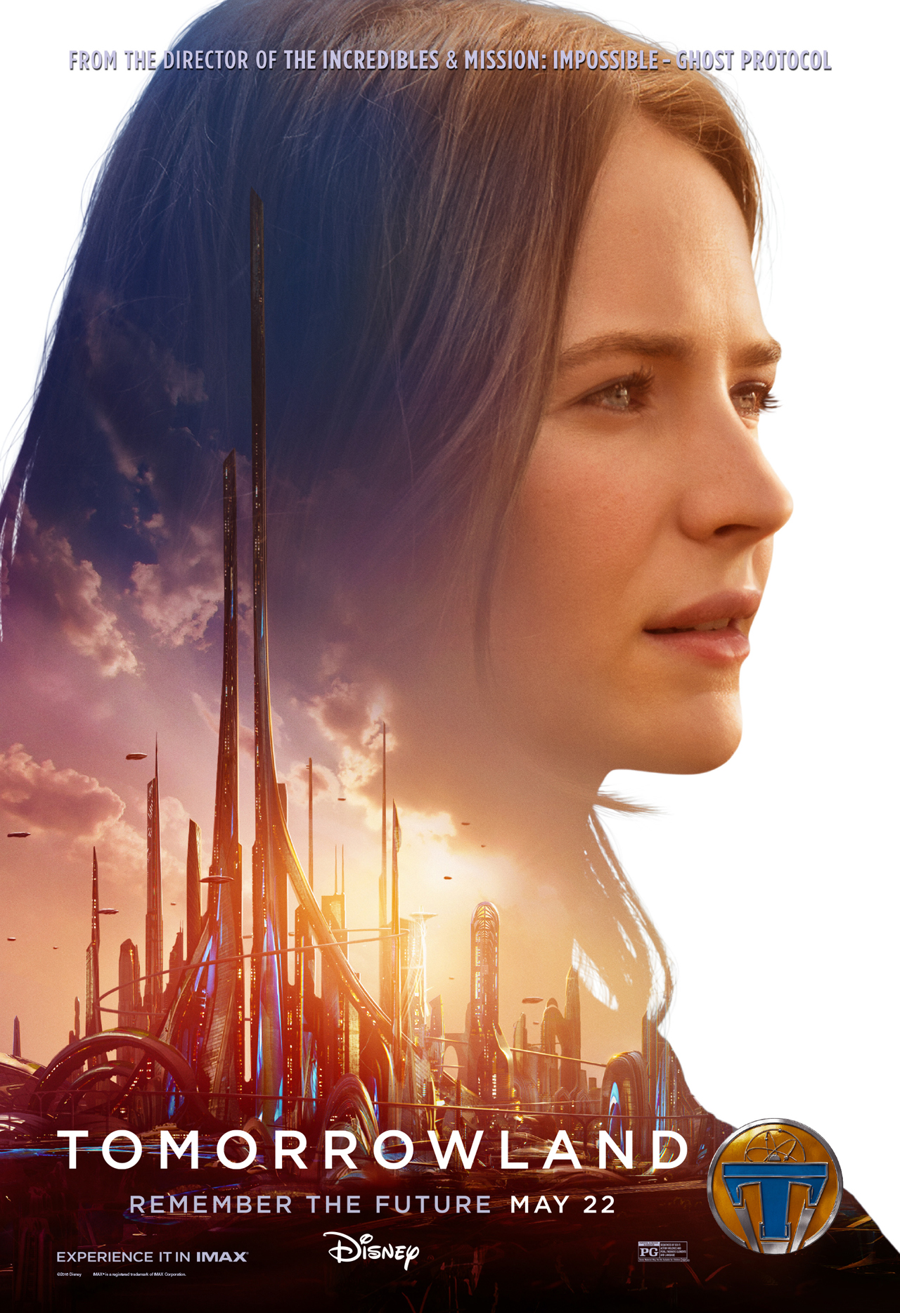 Tomorrowland Casey character poster
