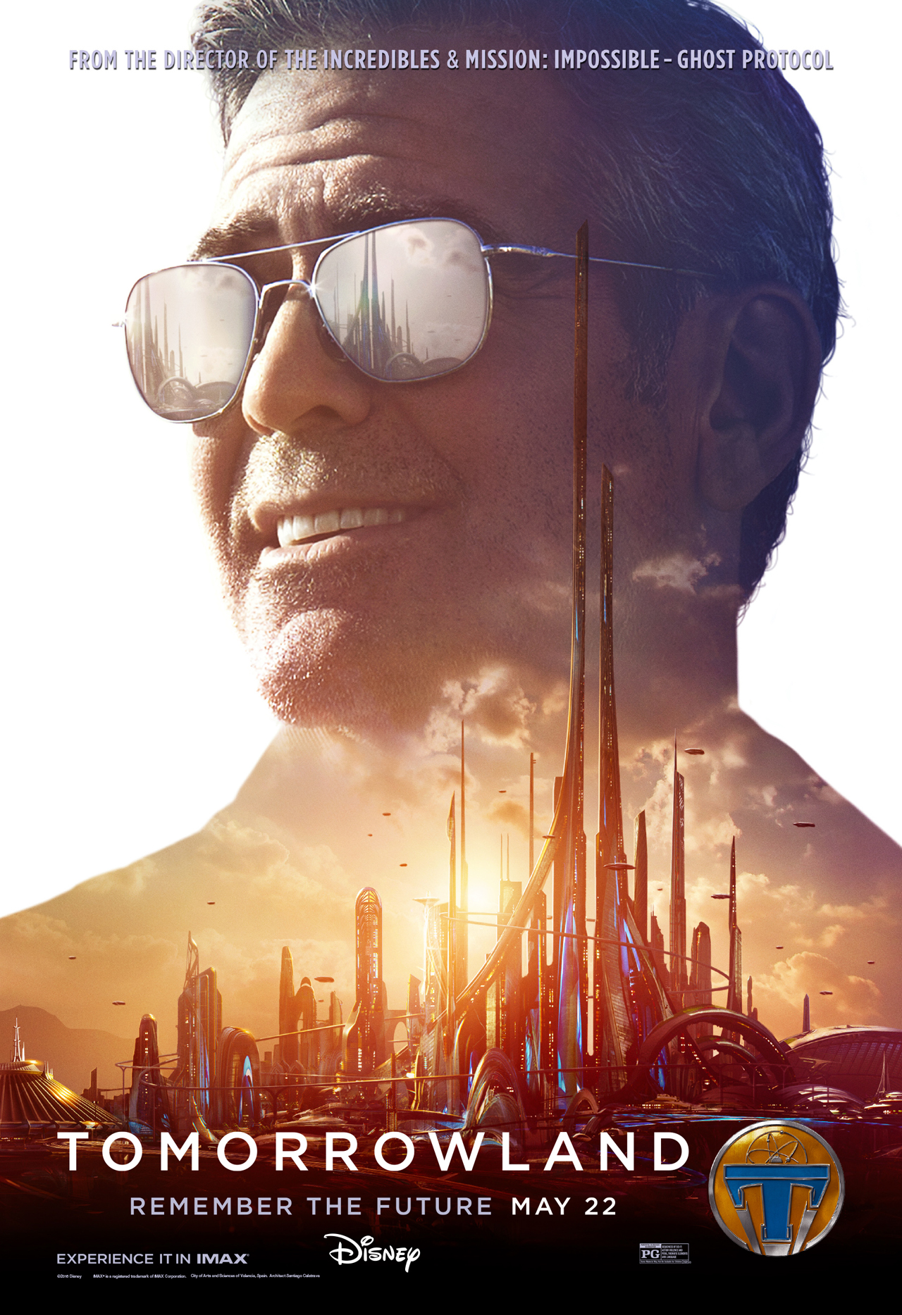 Tomorrowland Frank Character Poster