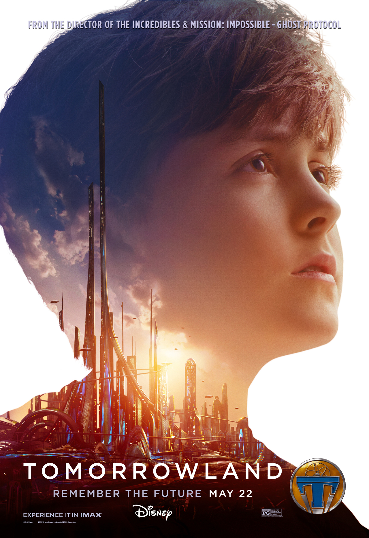 Tomorrowland Young Frank character poster