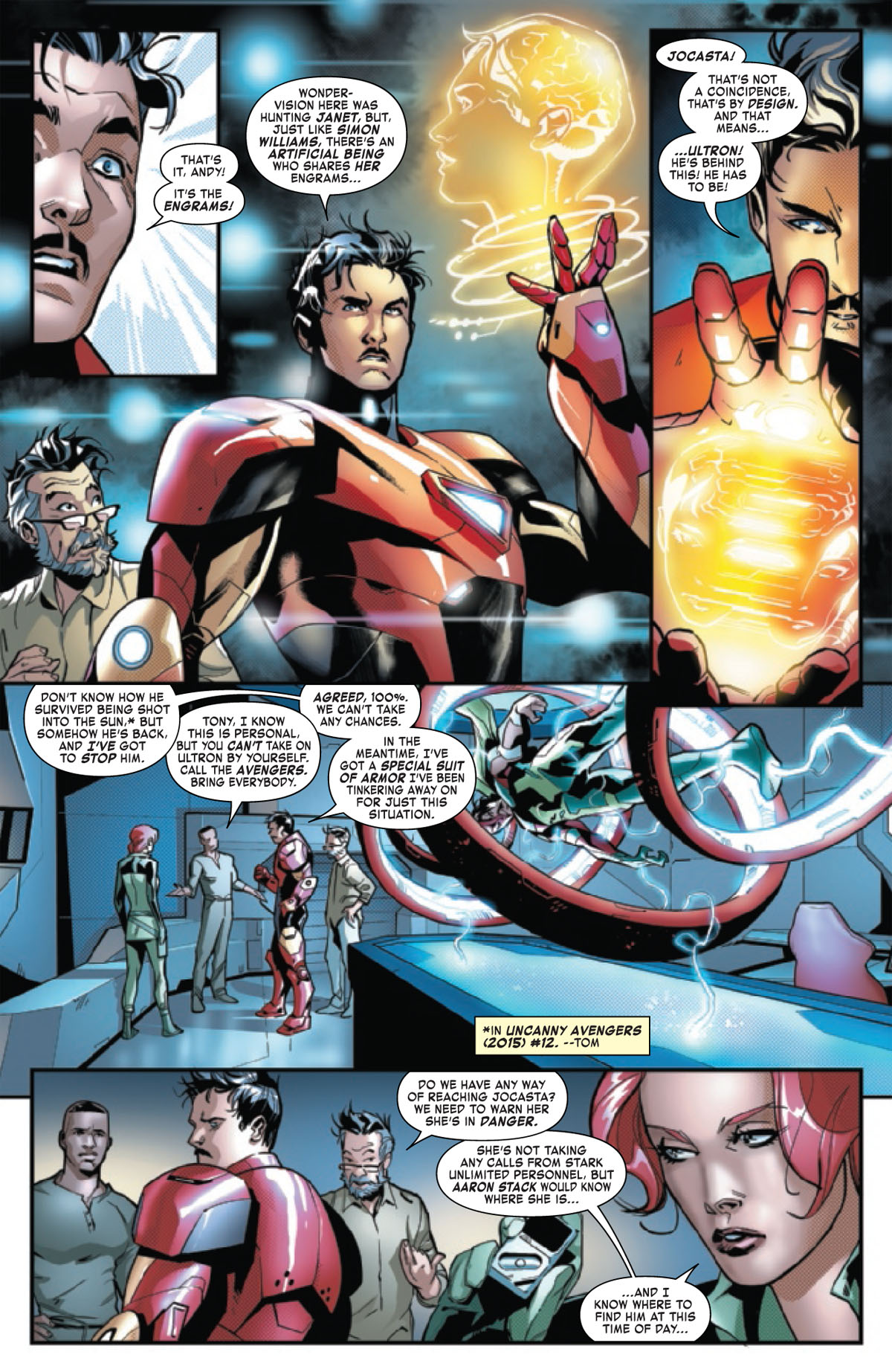 Tony Stark: Iron Man #16 page 3