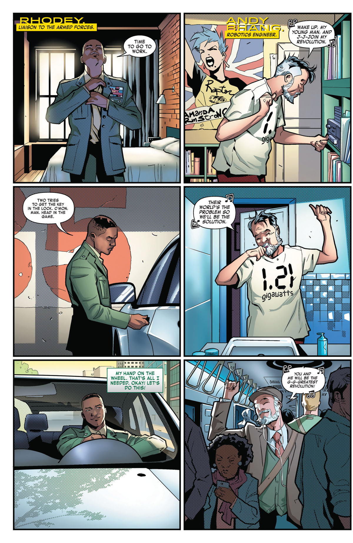 Tony Stark: Iron Man #2 page 2