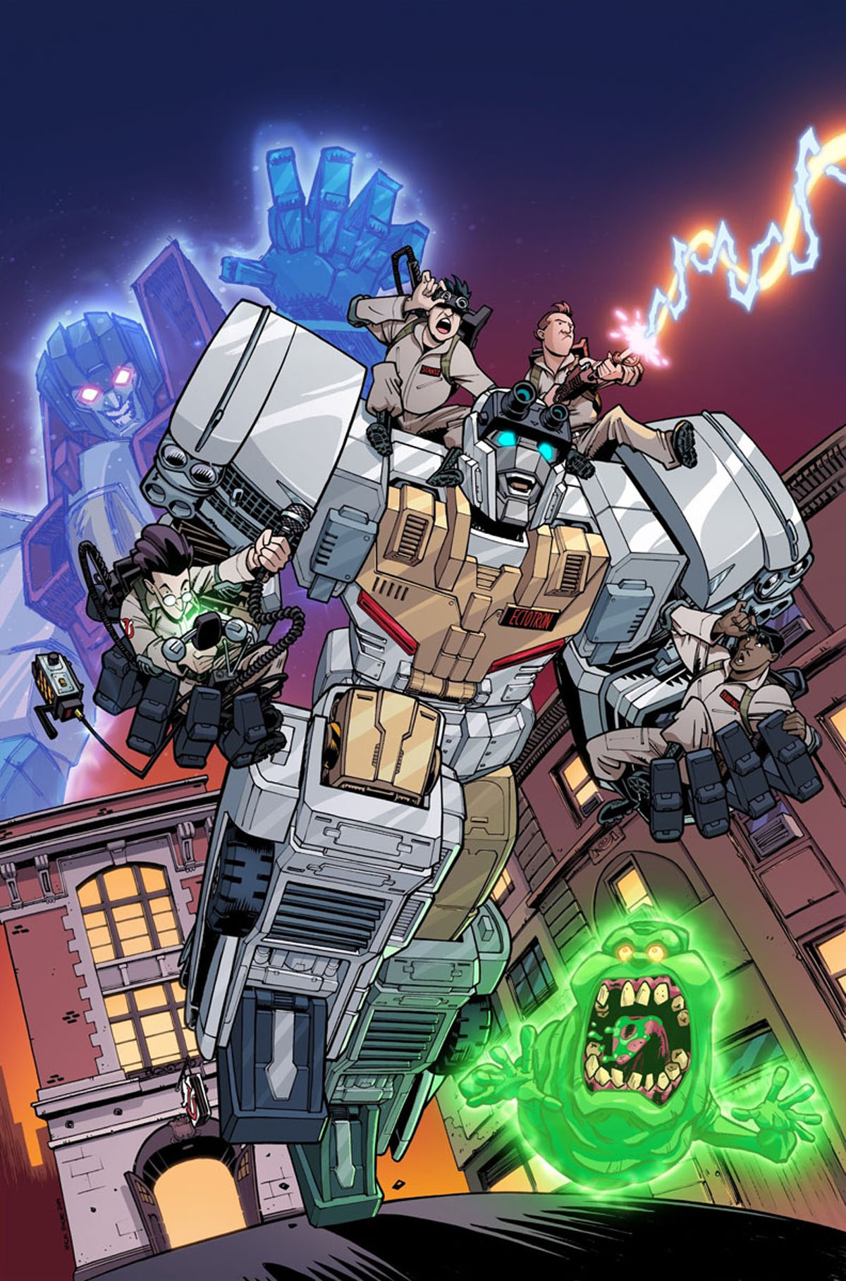 Transformers/Ghostbusters #1 variant cover