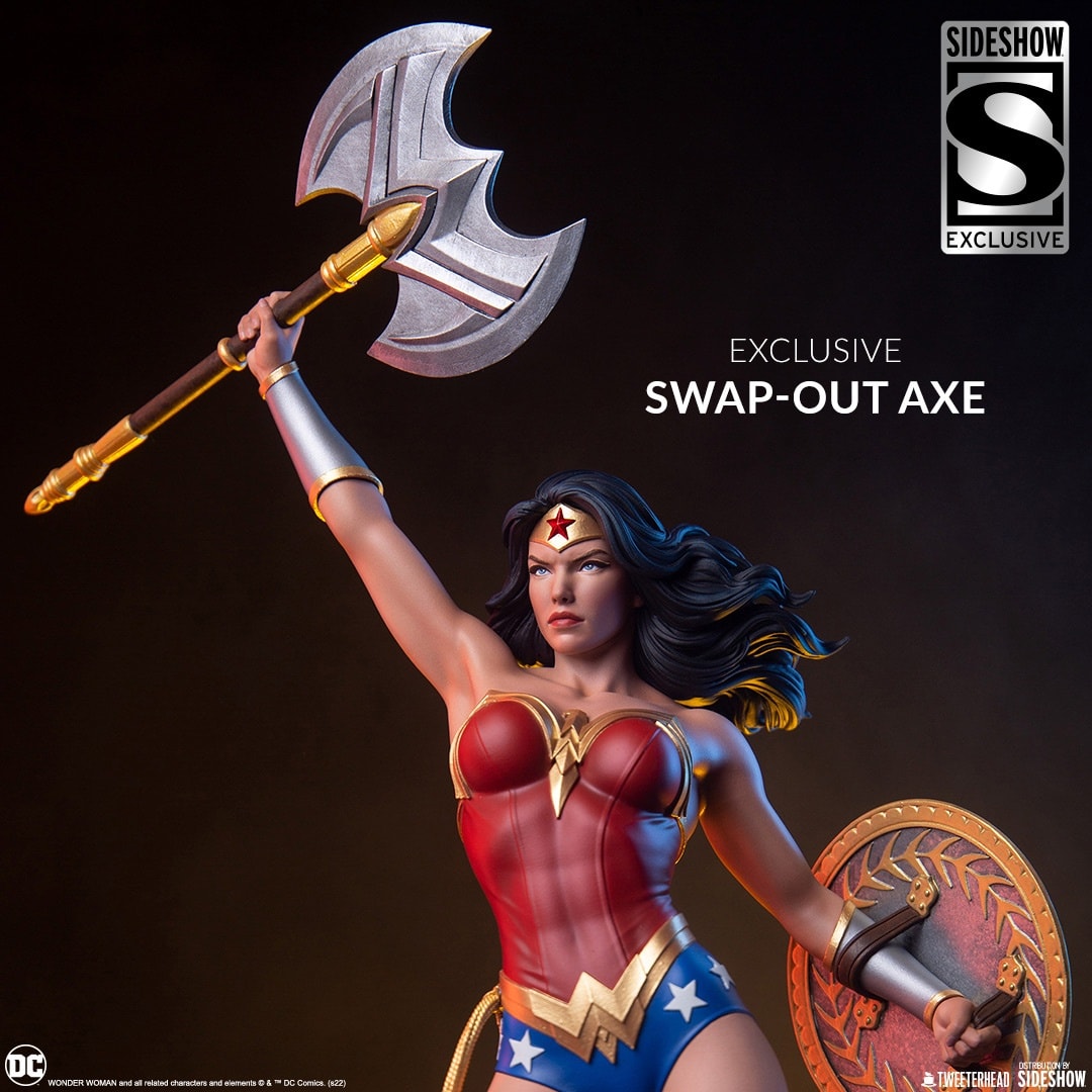 Wonder Woman Statue- The Animated  Arrives!