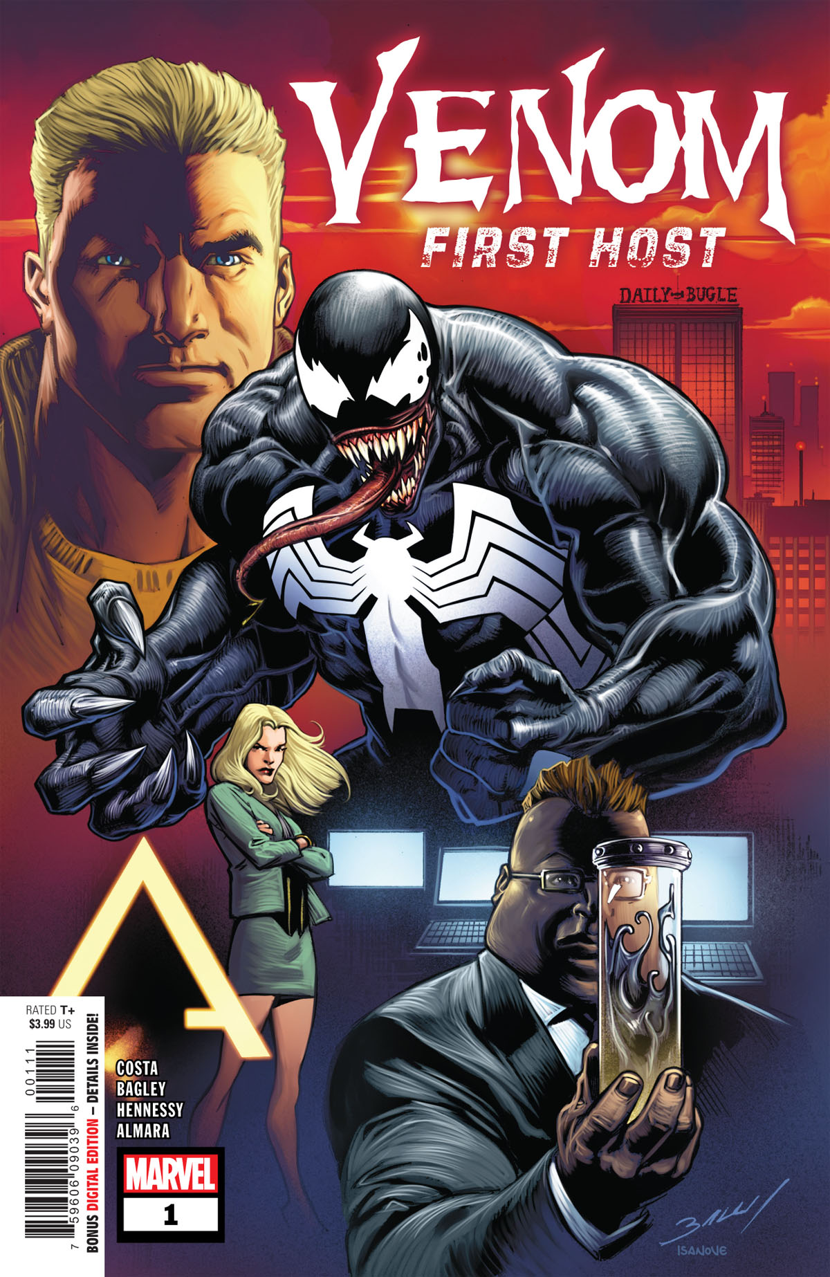 Venom: First Host #1 cover