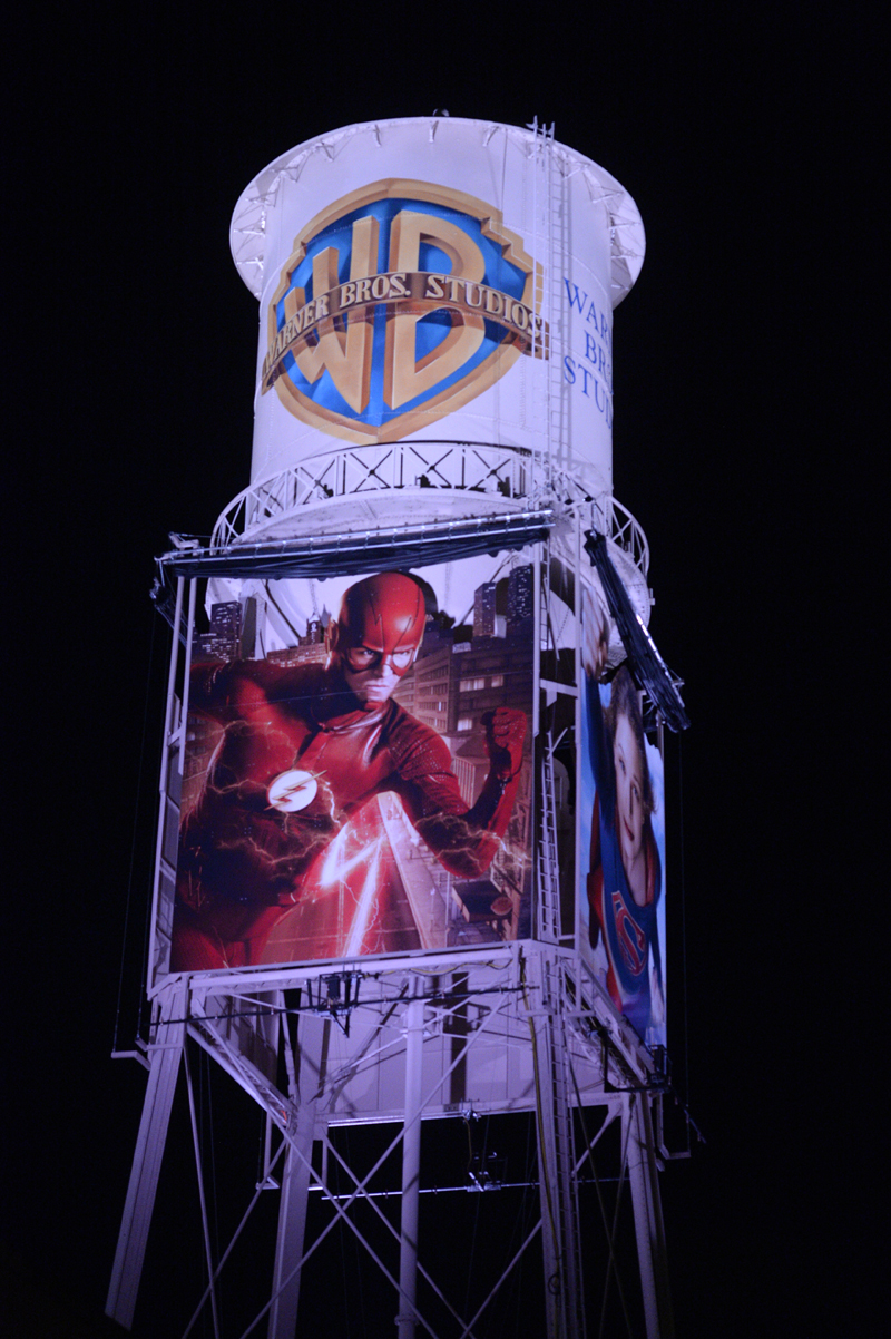 Warner Brothers Studios Water Tower Rededication
