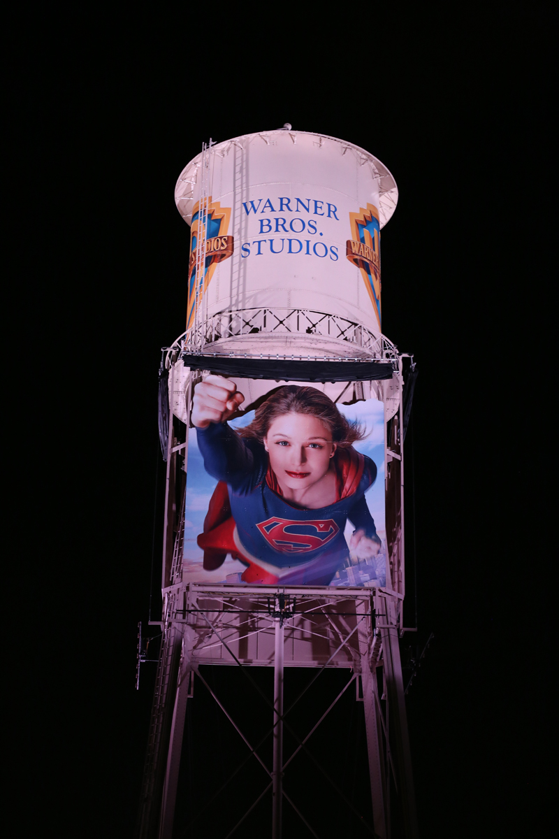 Warner Brothers Studios Water Tower Rededication