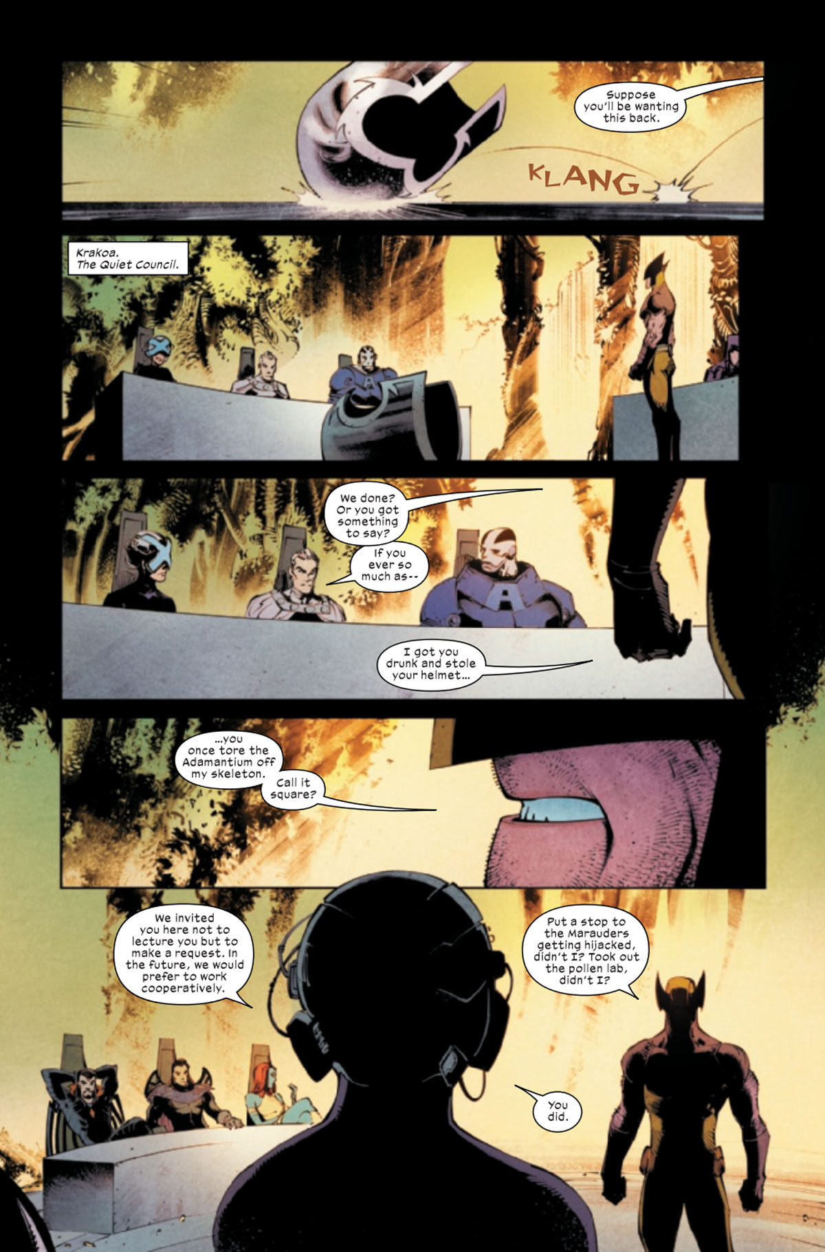 Wolverine #4 page 1