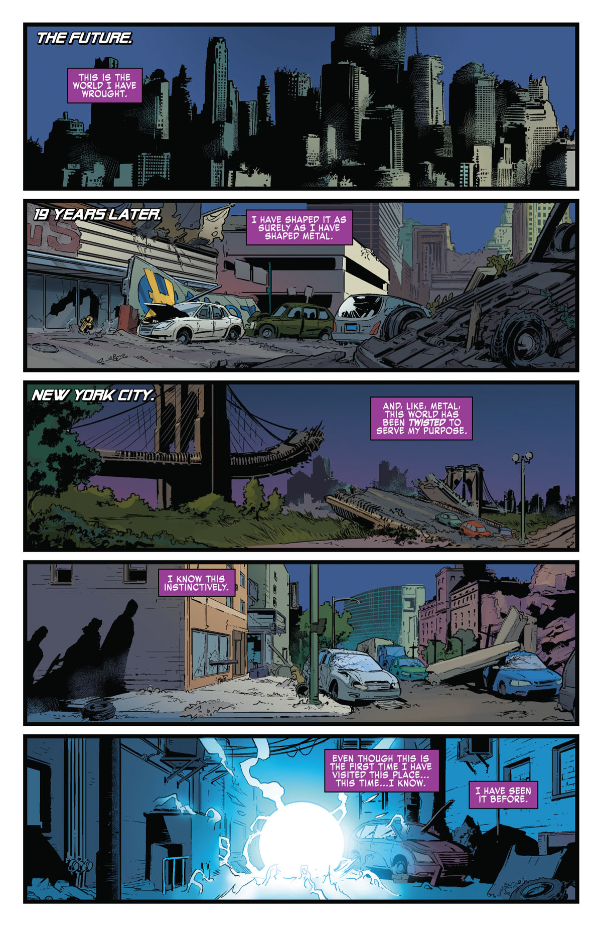 X-Men Blue #33 page 1